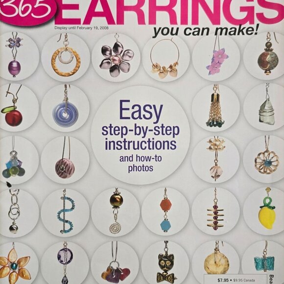 Bead Style Magazine Special Issue February 2008 Earrings That You Can Make - Picture 1 of 16